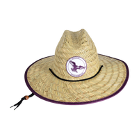 Sea Eagles Adult Retro Straw Hat