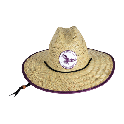 Sea Eagles Adult Retro Straw Hat - View 1