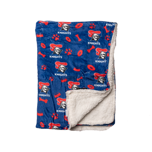 Newcastle Knights Dog Blanket - View 1