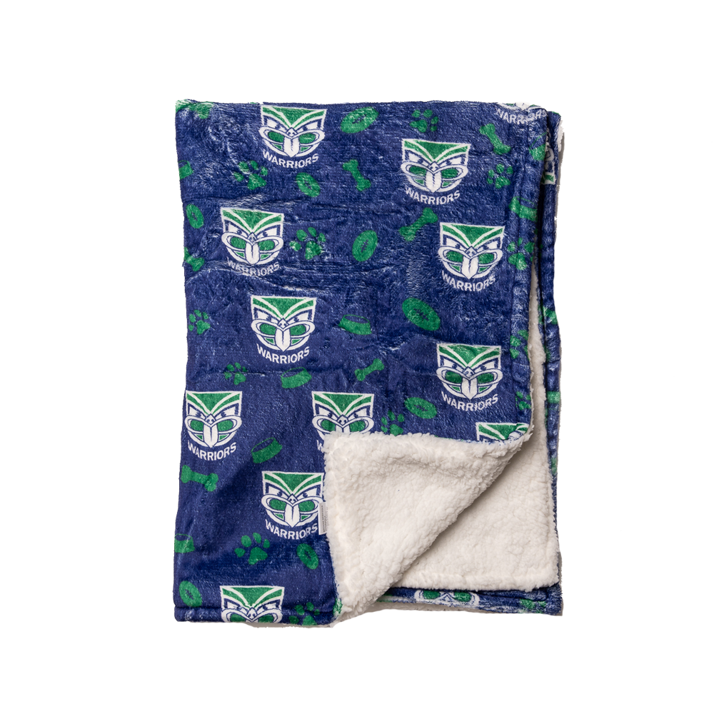 New Zealand Warriors Dog Blanket - View 1