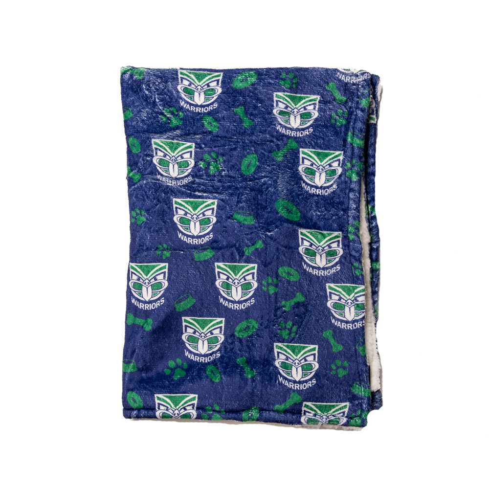 New Zealand Warriors Dog Blanket