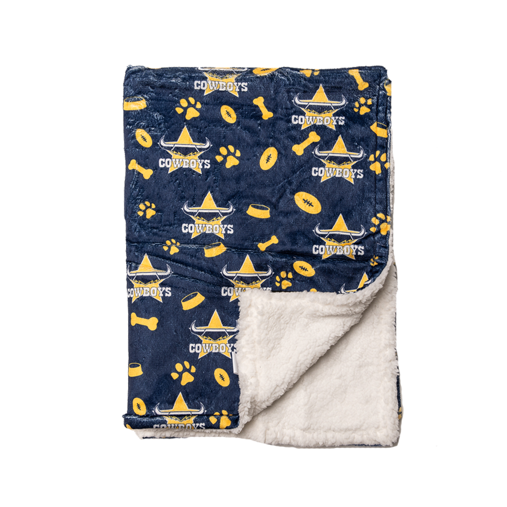North Queensland Cowboys Dog Blanket - View 1