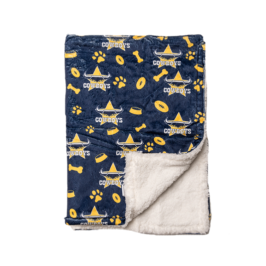 North Queensland Cowboys Dog Blanket - View 1