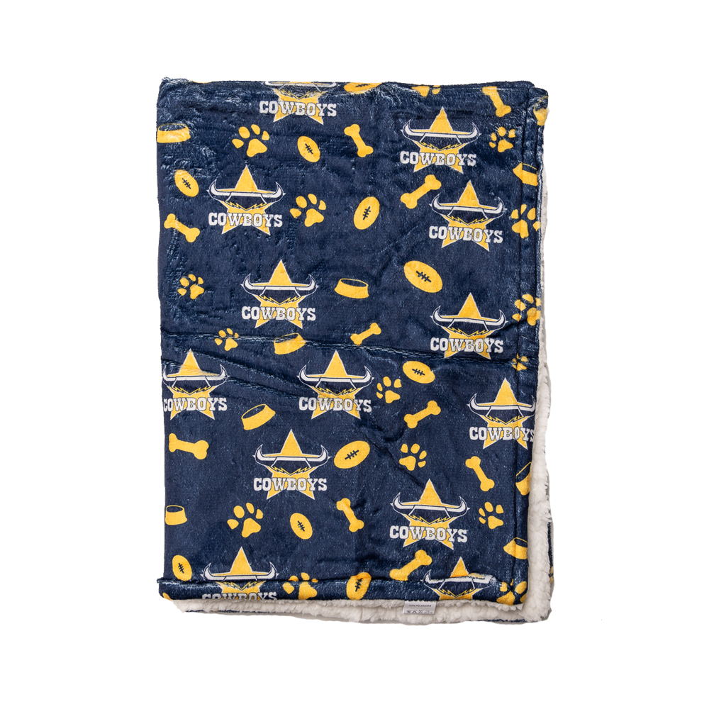 North Queensland Cowboys Dog Blanket