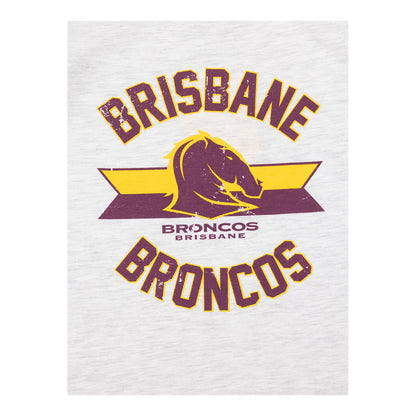 Brisbane Broncos Toddler Check PJ Set