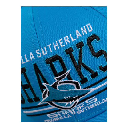 Cronulla-Sutherland Sharks Kids Wordmark Low-Pro Cap