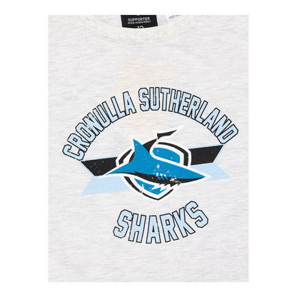 Cronulla-Sutherland Sharks Kids Check PJ Set