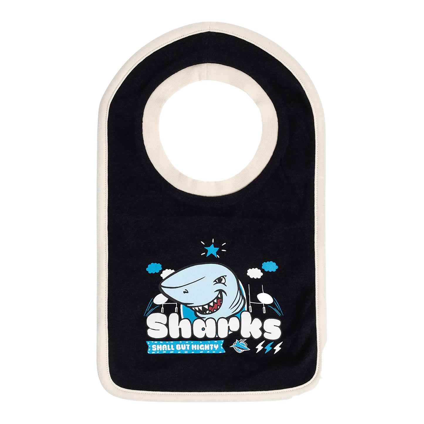 Cronulla Sutherland Sharks Baby Bib - 2 Pack