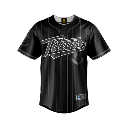 Gold Coast Titans Adult Blackout Baseball Shirt - View 1