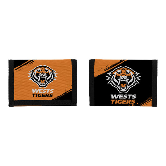 Wests Tigers Velcro Wallet