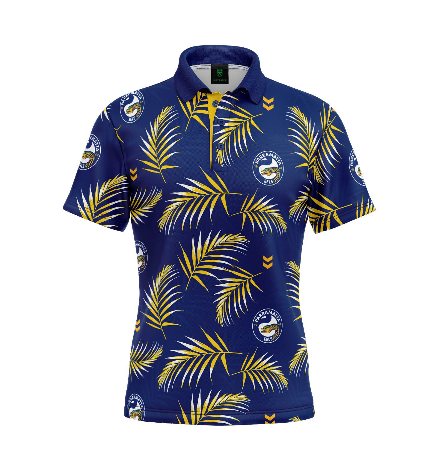 Parramatta Eels Adult Palm Beach Golf Polo Shirt