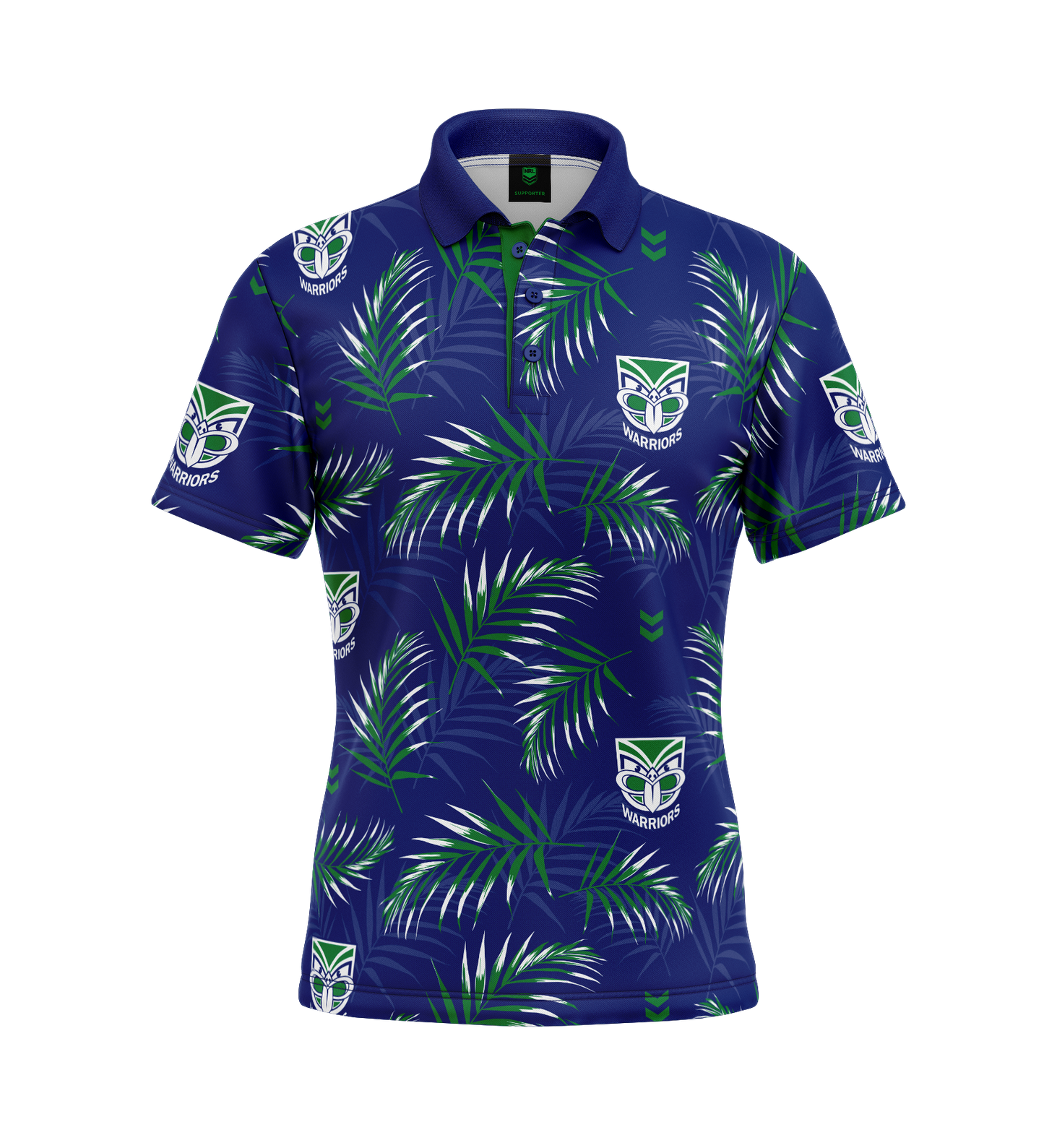 New Zealand Warriors Adult Palm Beach Golf Polo Shirt