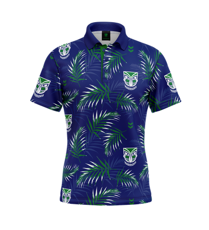 New Zealand Warriors Adult Palm Beach Golf Polo Shirt - View 1
