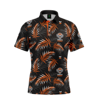 Wests Tigers Adult Palm Beach Golf Polo Shirt