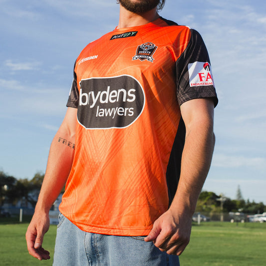 Wests Tigers 2024 Mens Players Replica Training Tee