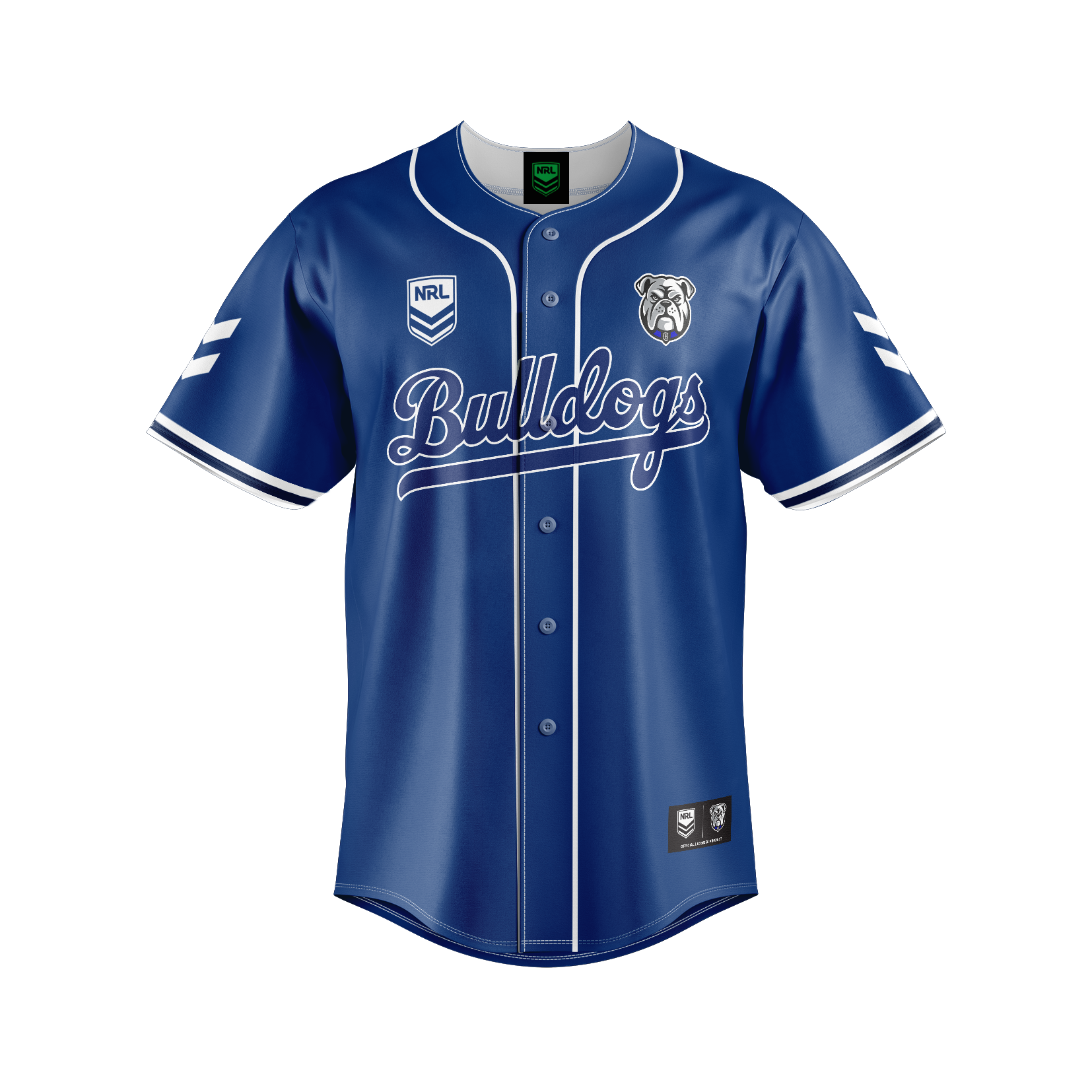 Canterbury-Bankstown Bulldogs Homer Baseball Shirt - View 1