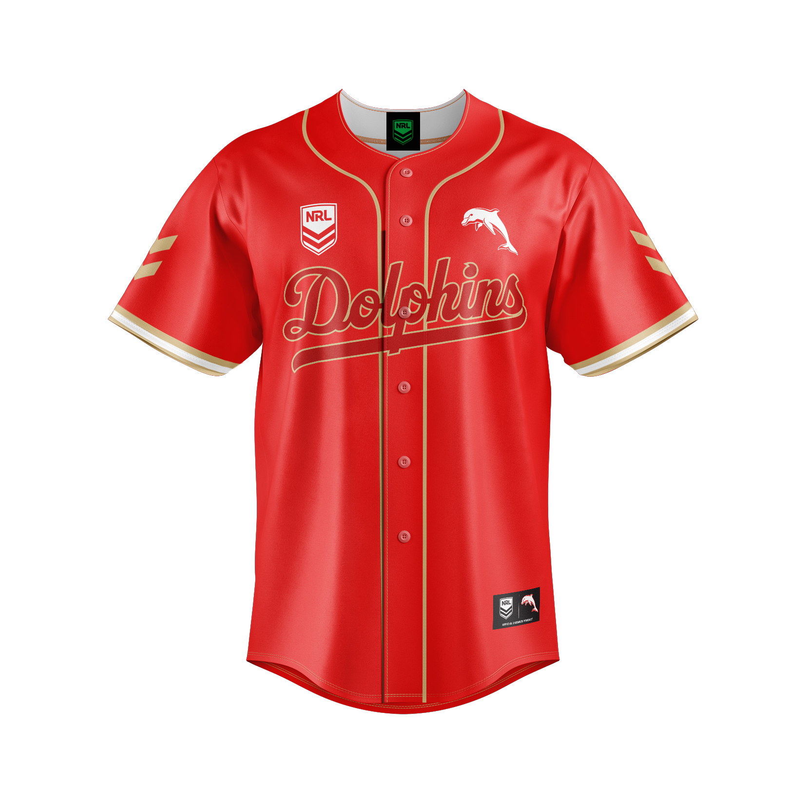 Dolphins Homer Baseball Shirt - View 1