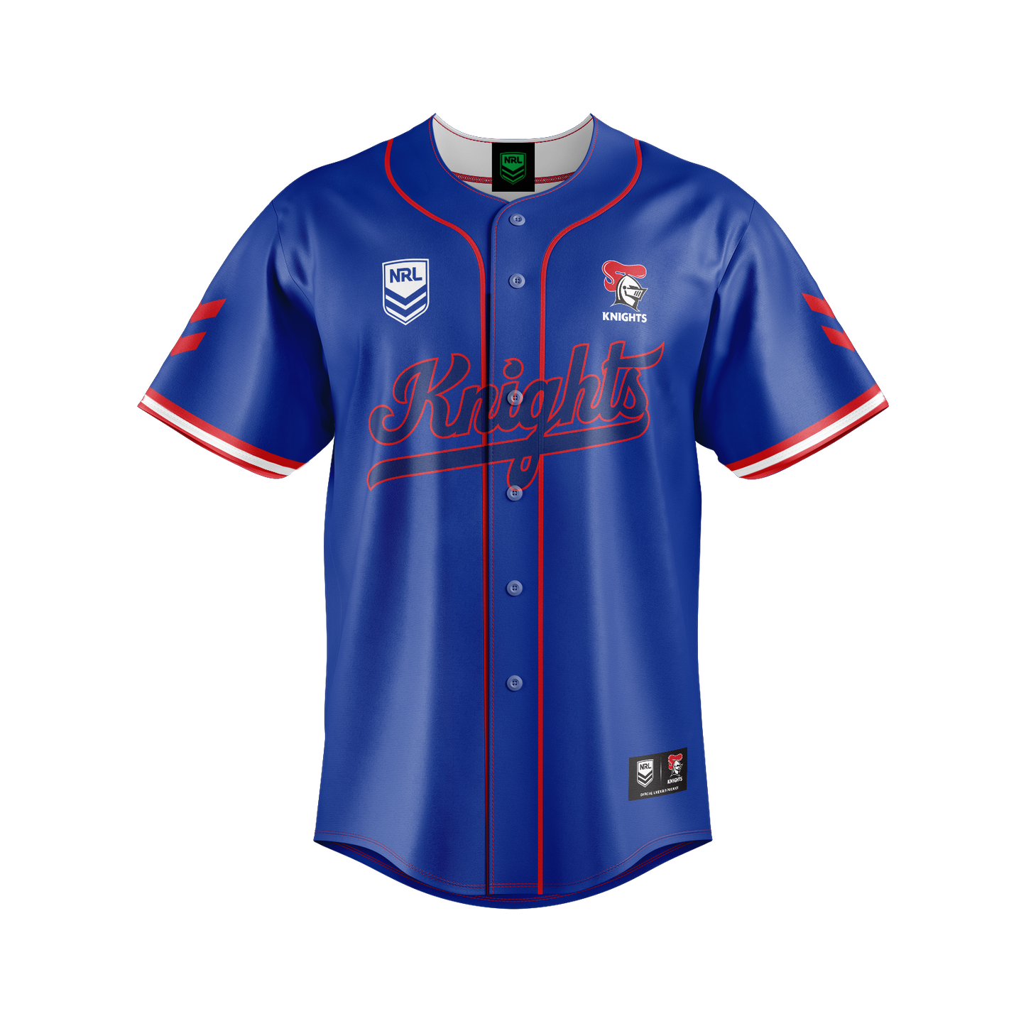 Newcastle Knights Homer Baseball Shirt