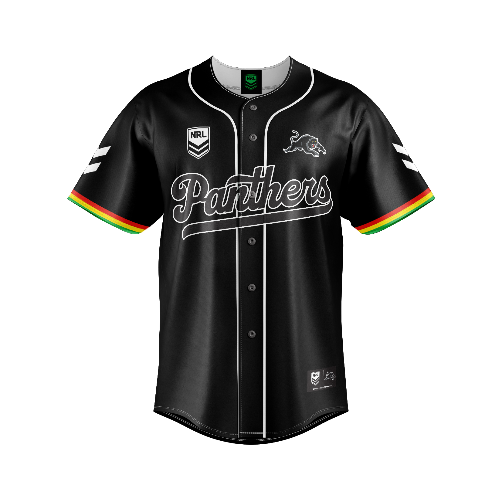 Penrith Panthers Homer Baseball Shirt - View 1
