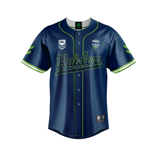Canberra Raiders Homer Baseball Shirt - View 1