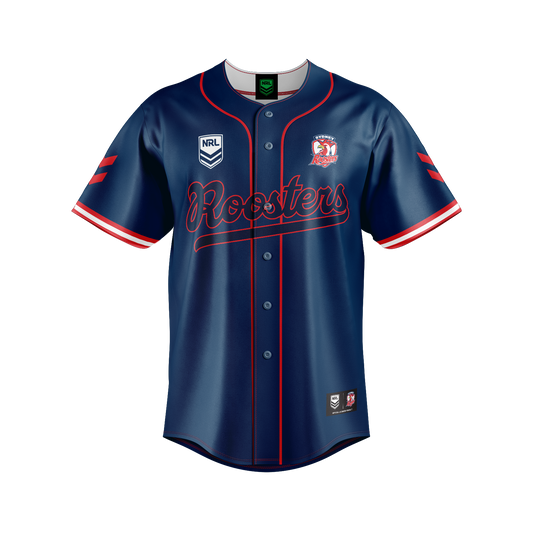 Sydney Roosters Homer Baseball Shirt - View 1