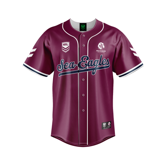 Manly Warringah Sea Eagles Homer Baseball Shirt - View 1