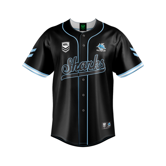 Cronulla-Sutherland Sharks Homer Baseball Shirt - View 1
