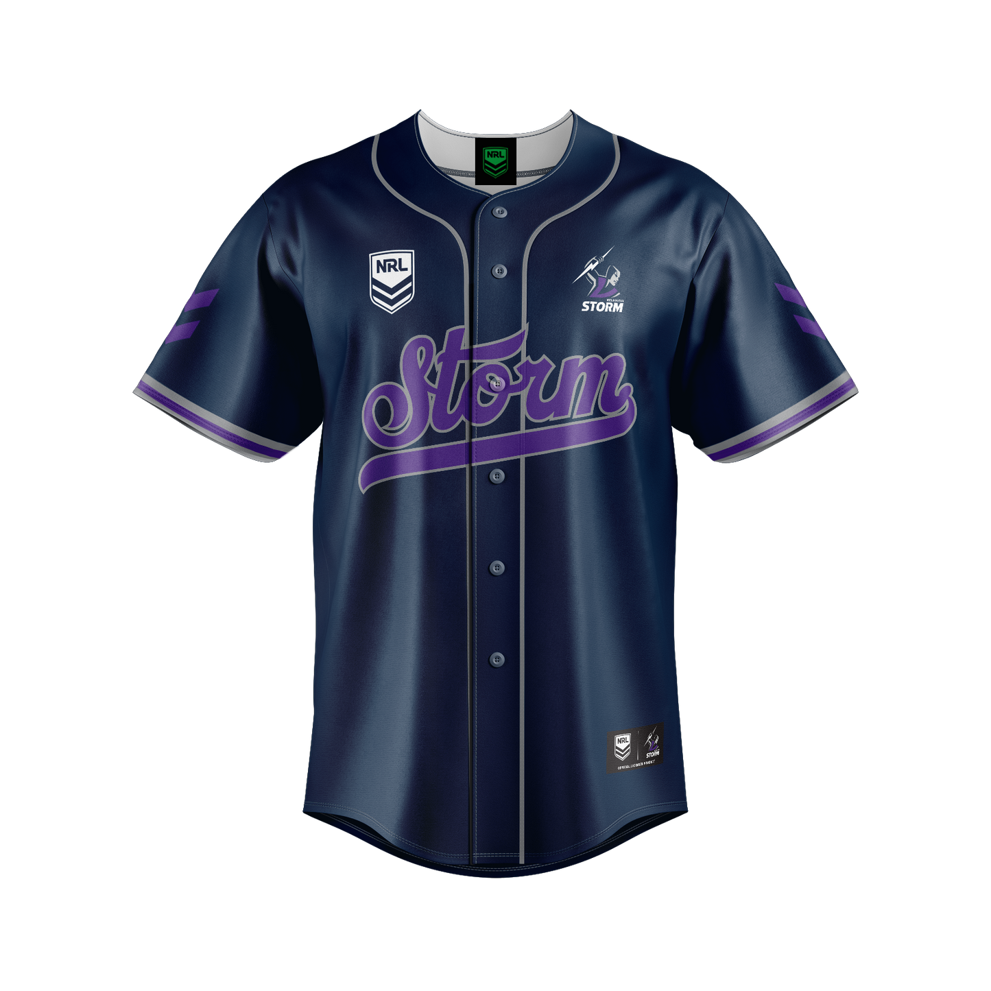 Melbourne Storm Homer Baseball Shirt