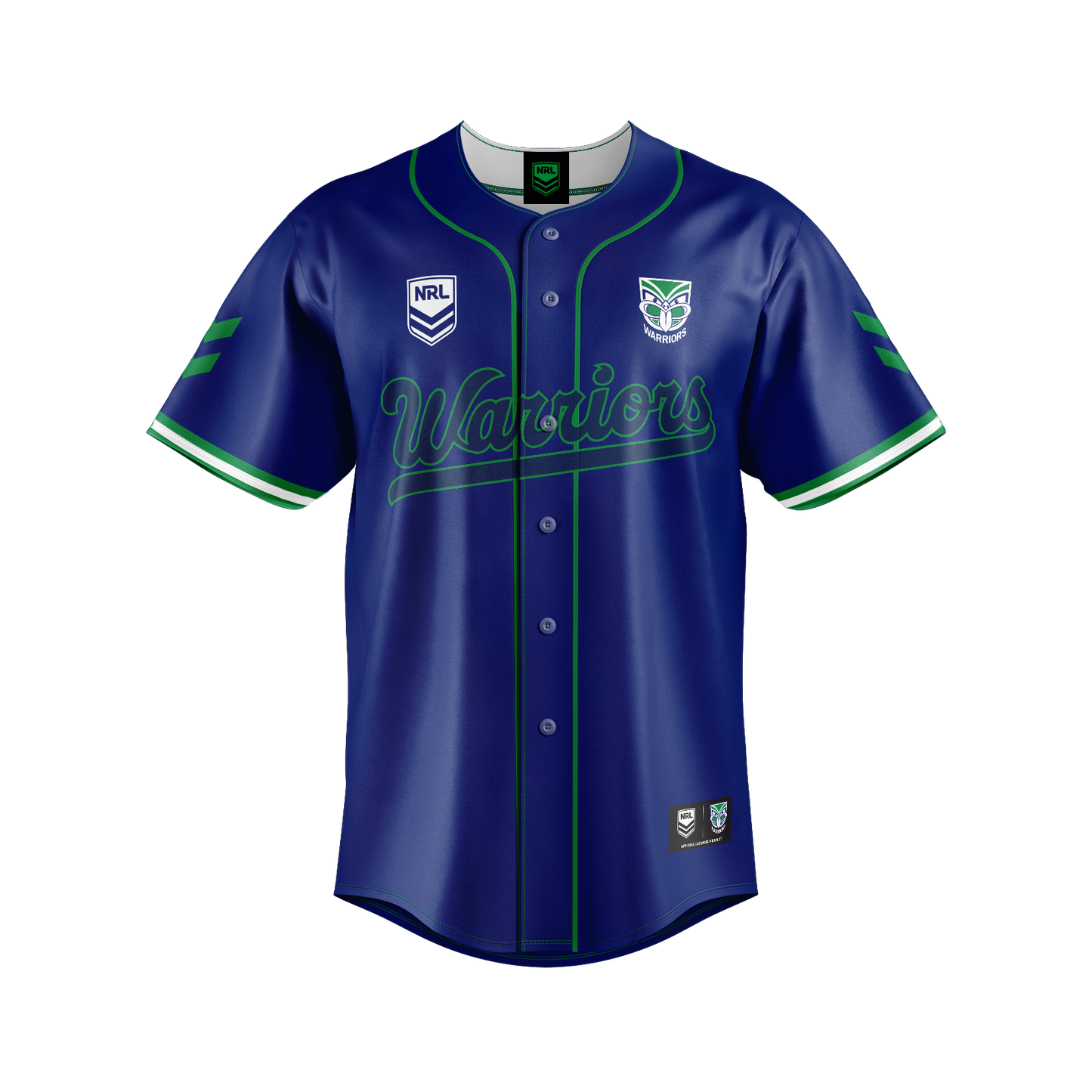 New Zealand Warriors Homer Baseball Shirt