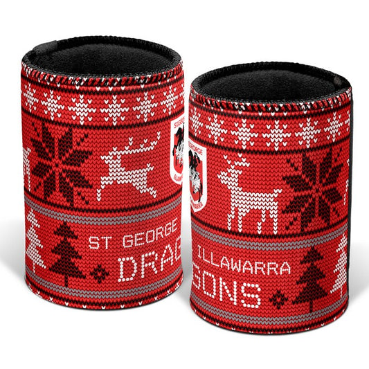 St. George-Illawarra Dragons Xmas Can Cooler