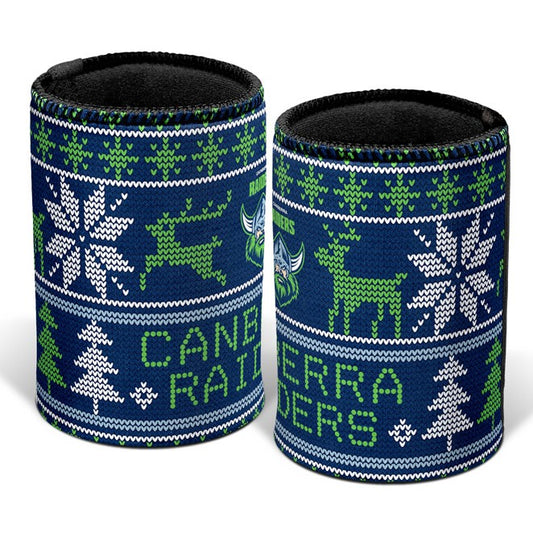 Canberra Raiders Xmas Can Cooler