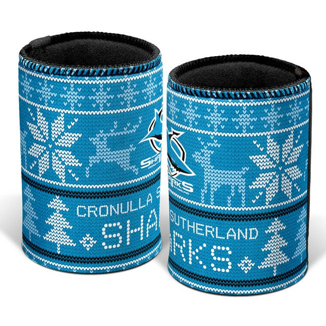 Cronulla-Sutherland Sharks Xmas Can Cooler