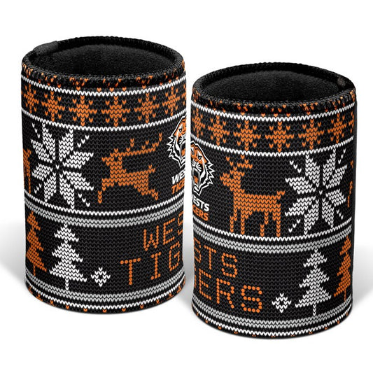 Wests Tigers Xmas Can Cooler