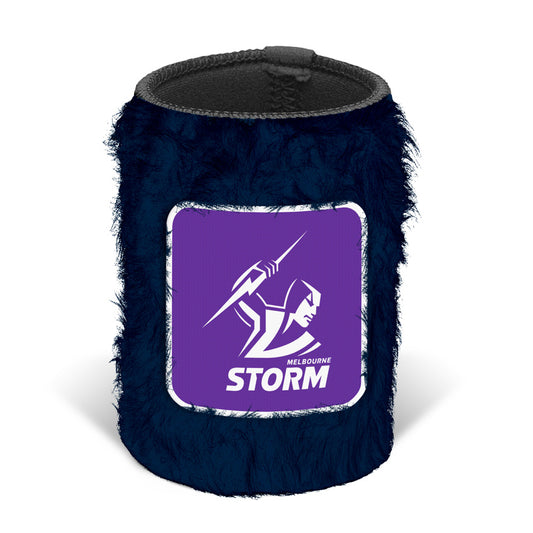 Melbourne Storm Fluffy Can Cooler