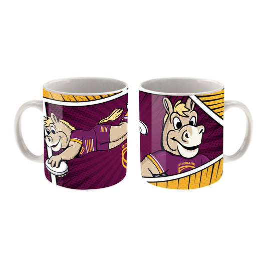 Brisbane Broncos Massive 600ml Mug - View 1