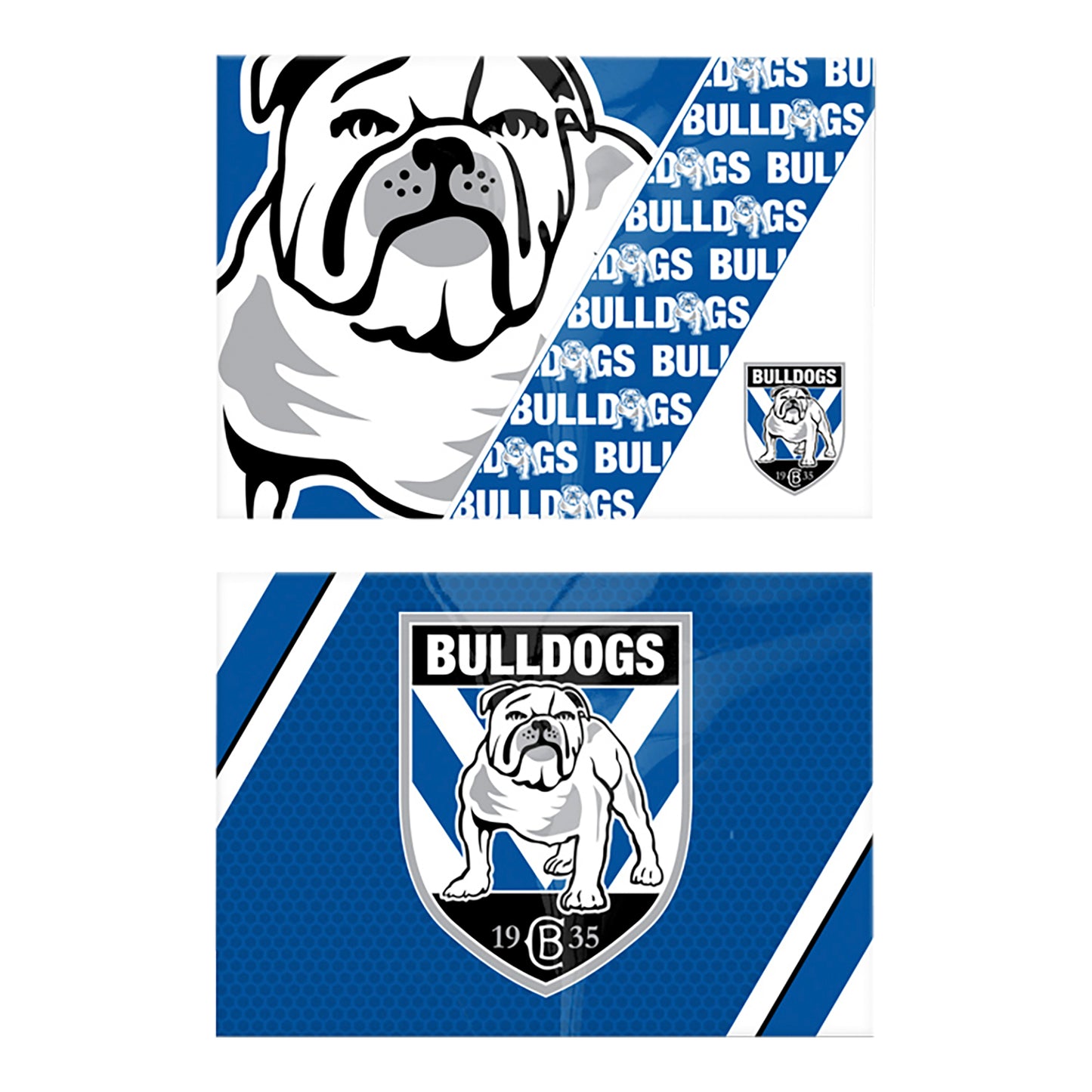 Canterbury-Bankstown Bulldogs Set of 2 Magnets