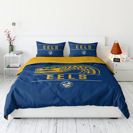 Parramatta Eels Quilt Cover Set Queen - View 1