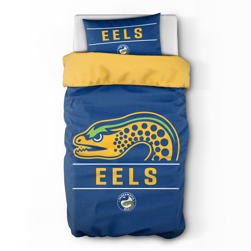 Parramatta Eels Quilt Cover Set Single