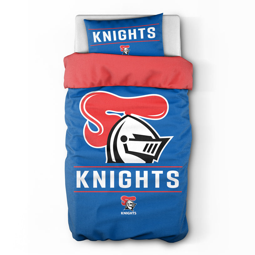 Newcastle Knights Quilt Cover Set Single
