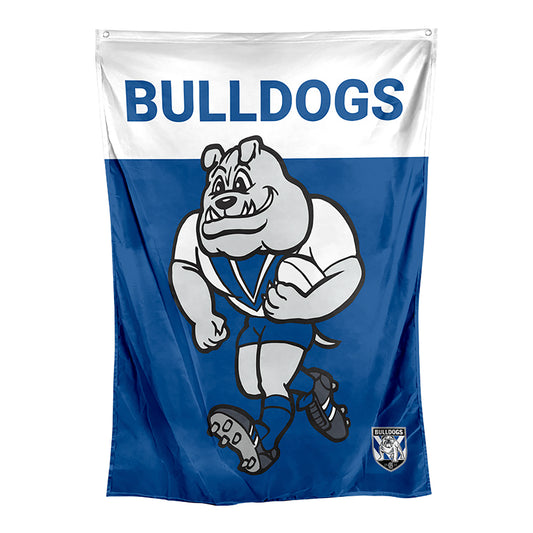 Canterbury-Bankstown Bulldogs Mascot Wall Flag