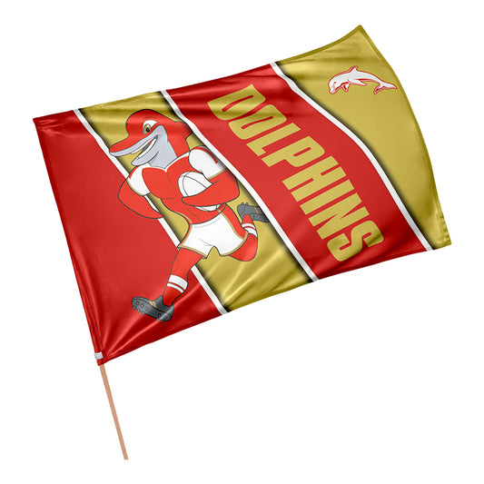 Dolphins Retro Game Day Flag