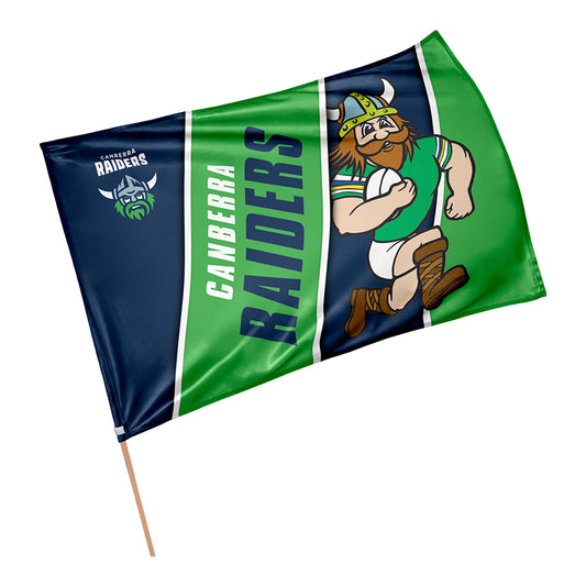 Canberra Raiders Retro Game Day Flag
