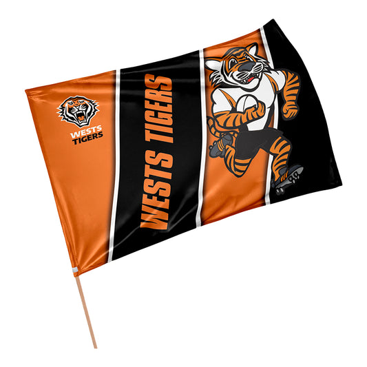 Wests Tigers Retro Game Day Flag