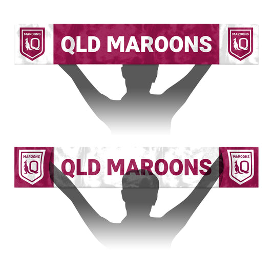 QLD Maroons Banner Flag - View 1