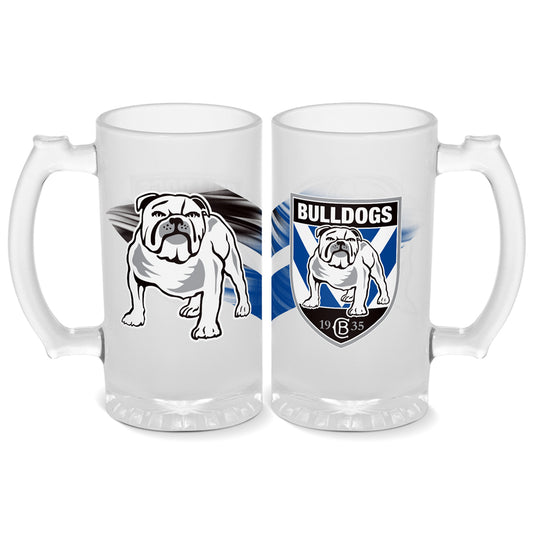 Canterbury-Bankstown Bulldogs Stein Frosted 500ml - View 1
