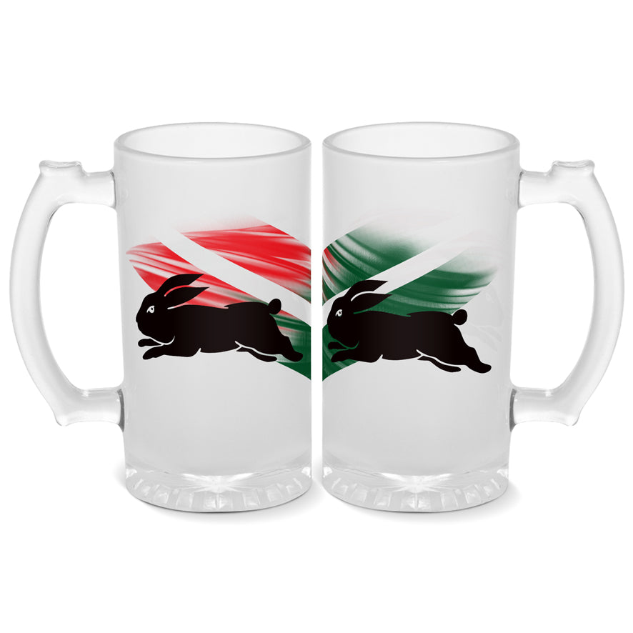 South Sydney Rabbitohs Stein Frosted 500ml
