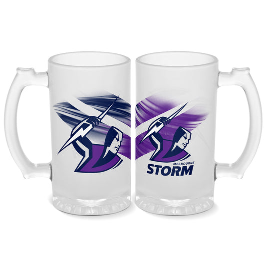 Melbourne Storm Stein Frosted 500ml - View 1
