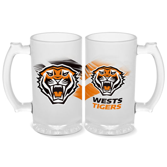 Wests Tigers Stein Frosted 500ml - View 1