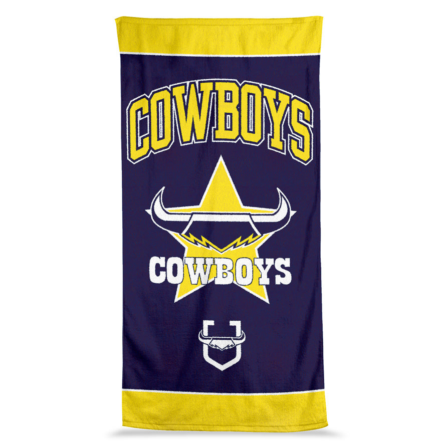 North Queensland Cowboys Jumbo Beach Towel - View 1