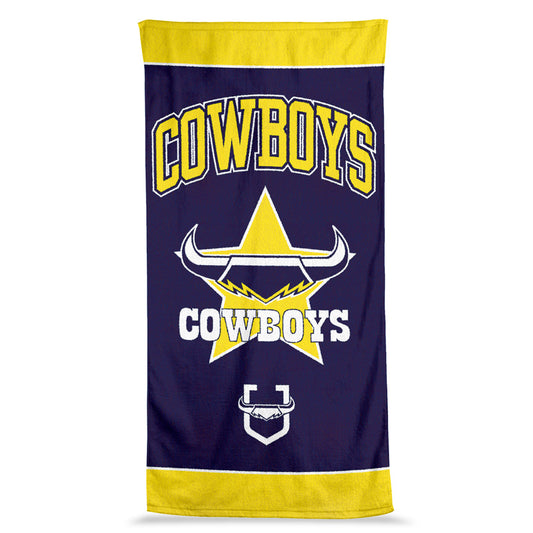 North Queensland Cowboys Jumbo Beach Towel - View 1
